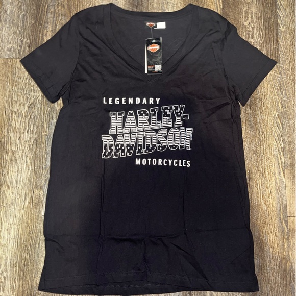 NWT Harley-Davidson Legendary Florida Black Short Sleeve Tee Size XL - Picture 1 of 6